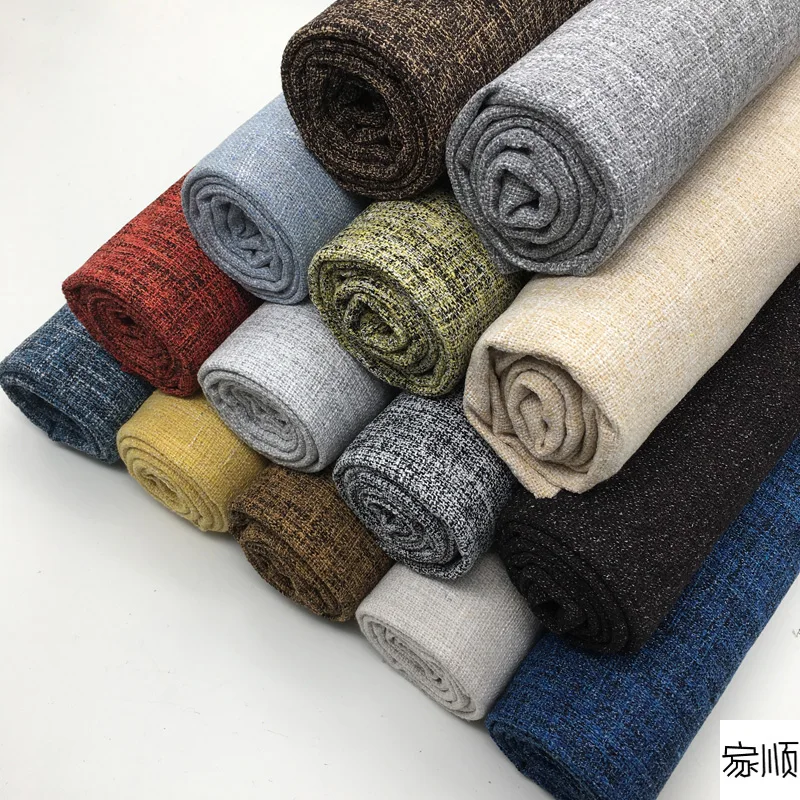 Linen Table Runner - 계량기 두꺼운 코튼 린넨 원단 실내