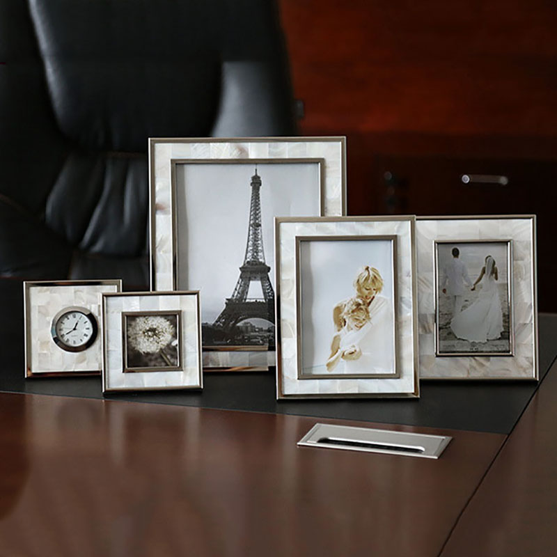 유럽 쉘 장식 합금 사진 프레임 피규어, 초상화 액자  - Bamboo Photo Frame 리뷰 및 가격