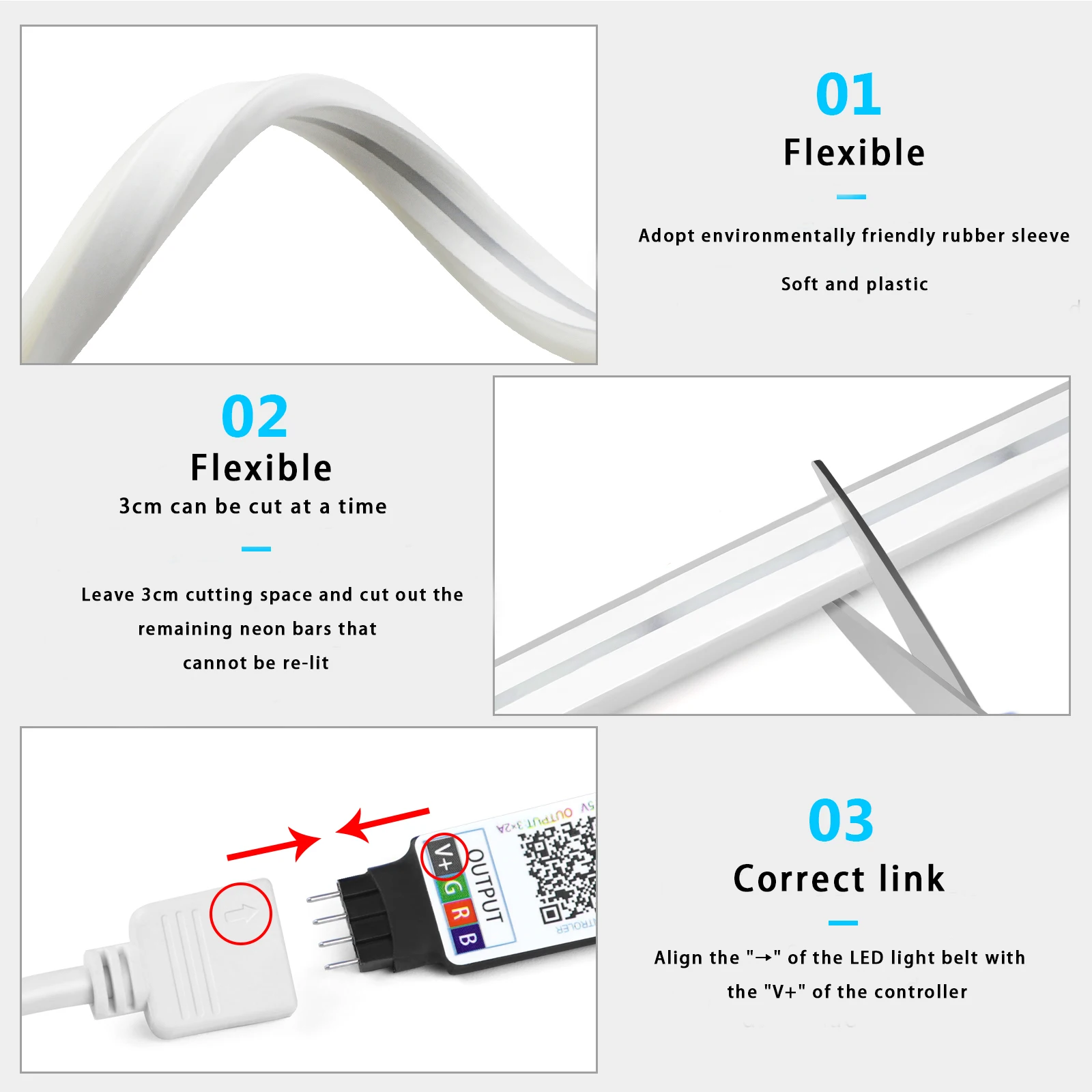 5V USB RGB 네온 LED 스트립 조명, 홈 장식 - Home Decor Free App 리뷰 및 가격
