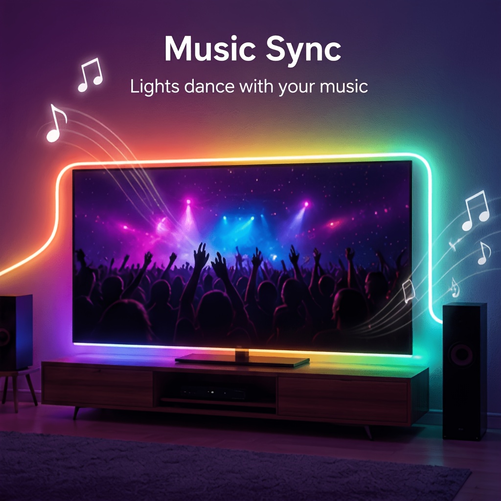 유연한 RGBIC LED 네온 로프 라이트 USB 블루 - Home Decor Free App 리뷰 및 가격