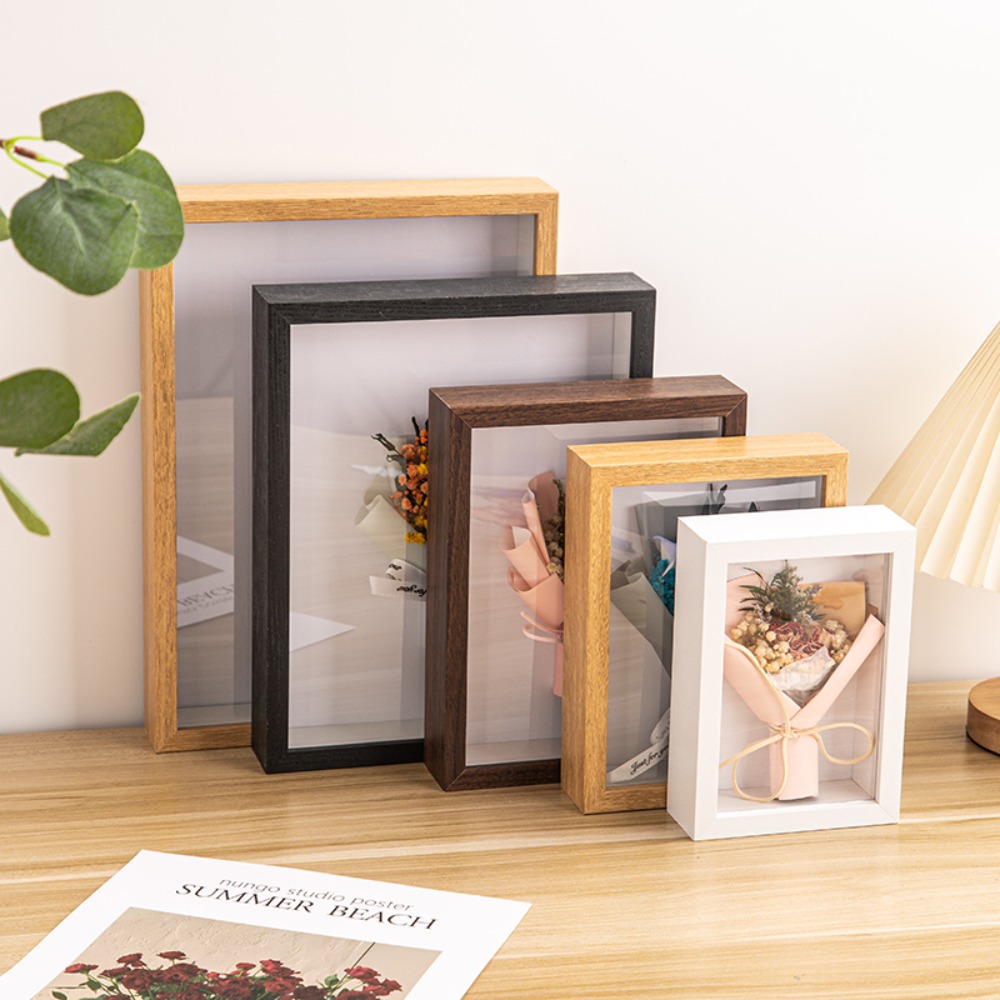 내구성 있는 다양한 크기의 섀도우 박스 프레임, 직사각 - Bamboo Photo Frame 리뷰 및 가격