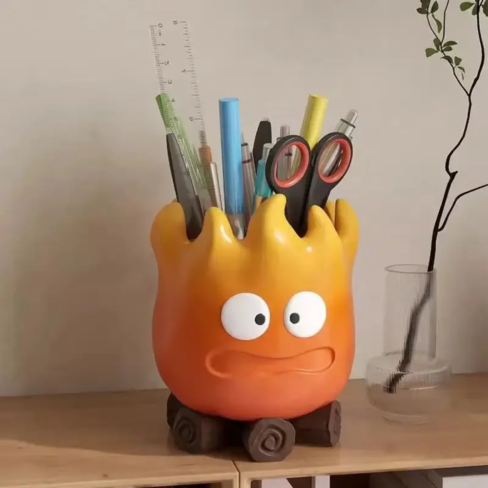 새로운 칼시퍼 화염 모양 데스크탑 장식품, 창의적인 거 - Home Decor Y2K 리뷰 및 가격