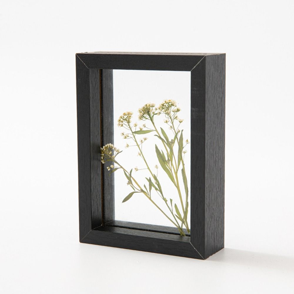 나무 유리 잎 표본 프레임 투명 양면 사진 디스플레이  - Bamboo Photo Frame 리뷰 및 가격