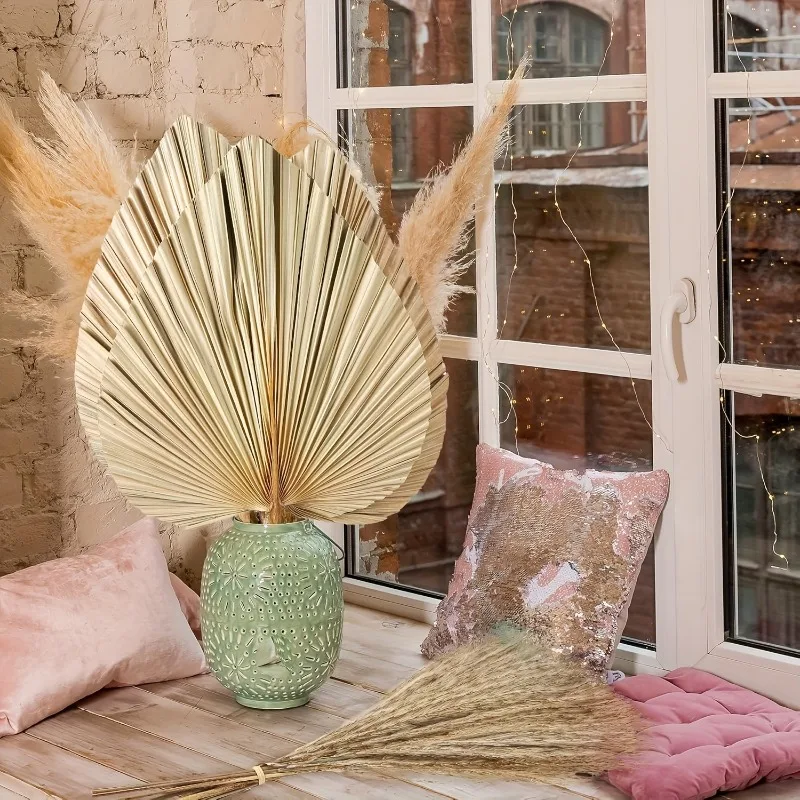 105개들이 대용량 건조 팜파스 그라스 세트, 인조 꽃 - Pampas Grass Decor 리뷰 및 가격